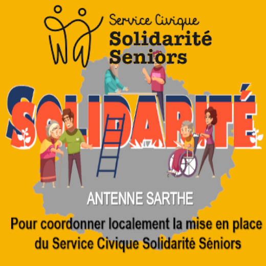 service civique solidaire seniors sarthe